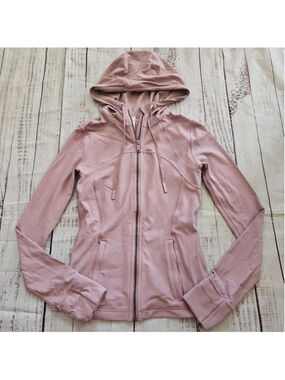 Lululemon Hooded Define Nulu Jacket Pink Lavendar Womens 4